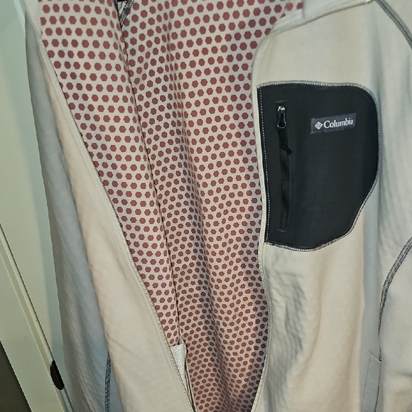 Columbia Beige Full-Zip Jacket - Picture 10 of 11